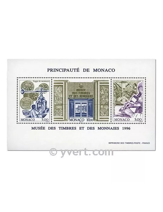 n° 73 - Timbre Monaco Bloc et feuillets