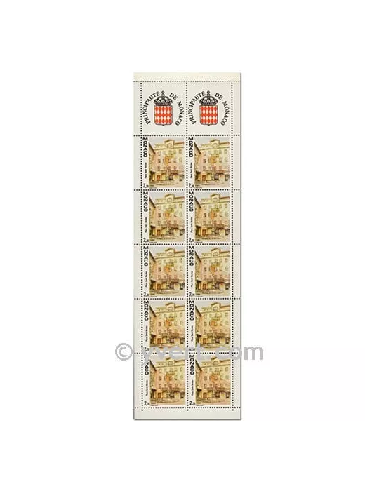 n° 4 - Timbre Monaco Carnets