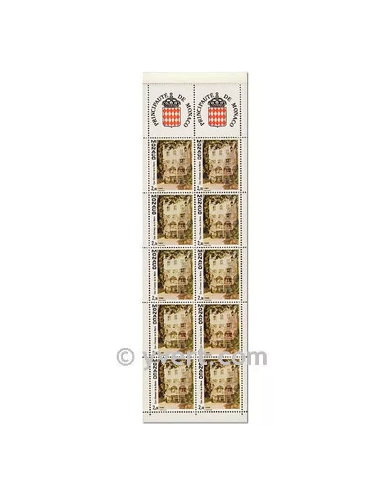 n° 6 - Timbre Monaco Carnets