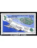 n° 2 - Timbre Mayotte Poste aérienne