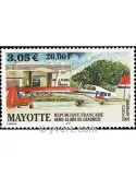 n° 5 - Timbre Mayotte Poste aérienne