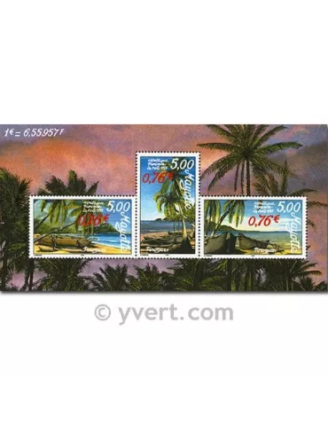 n° 2 - Timbre Mayotte Blocs et feuillets