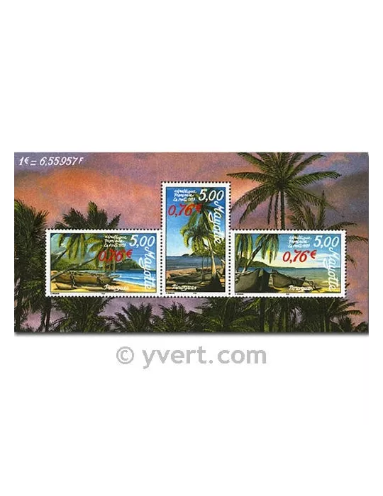 n° 2 - Timbre Mayotte Blocs et feuillets