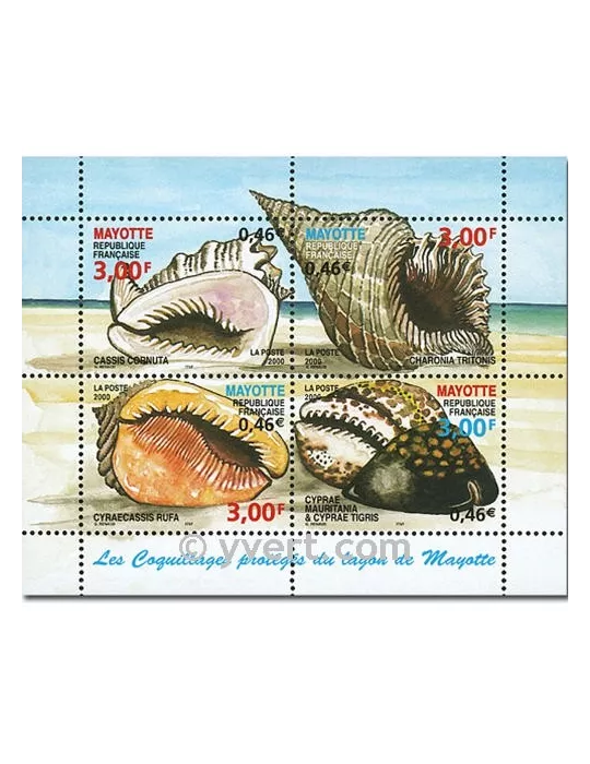 n° 4 - Timbre Mayotte Blocs et feuillets