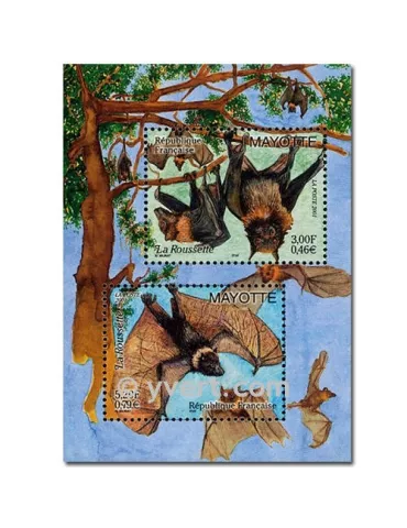 n° 5 - Timbre Mayotte Blocs et feuillets