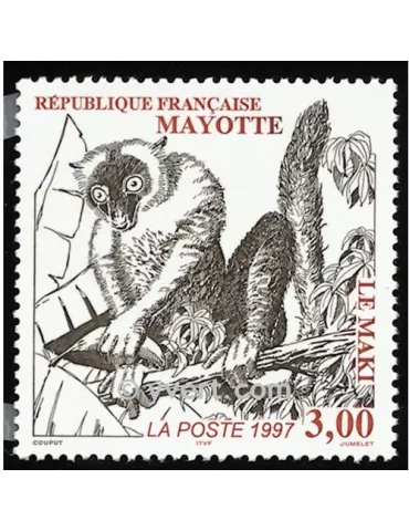 n° 46 - Timbre Mayotte Poste