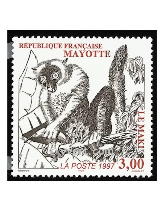 n° 46 - Timbre Mayotte Poste