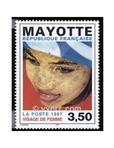 n° 47 - Timbre Mayotte Poste