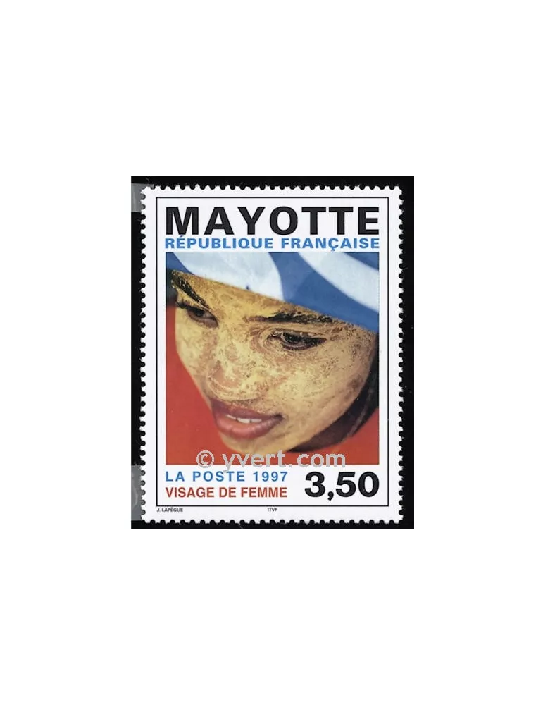 n° 47 - Timbre Mayotte Poste