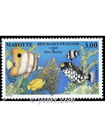 n° 51 - Timbre Mayotte Poste