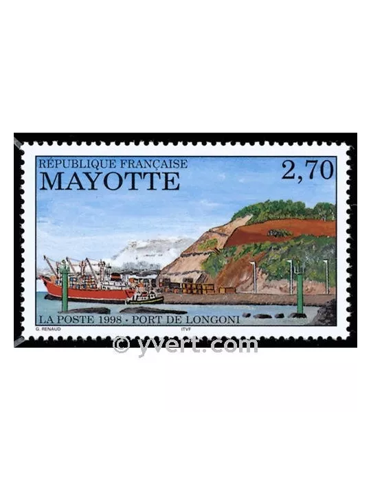 n° 53 - Timbre Mayotte Poste