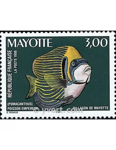 n° 60 - Timbre Mayotte Poste