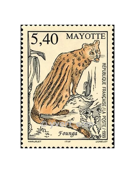 n° 76 - Timbre Mayotte Poste