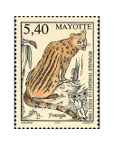 n° 76 - Timbre Mayotte Poste
