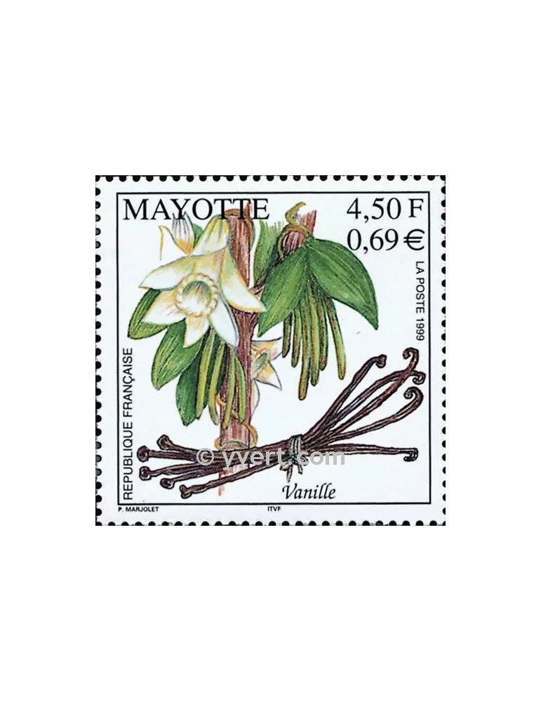 n° 78 - Timbre Mayotte Poste
