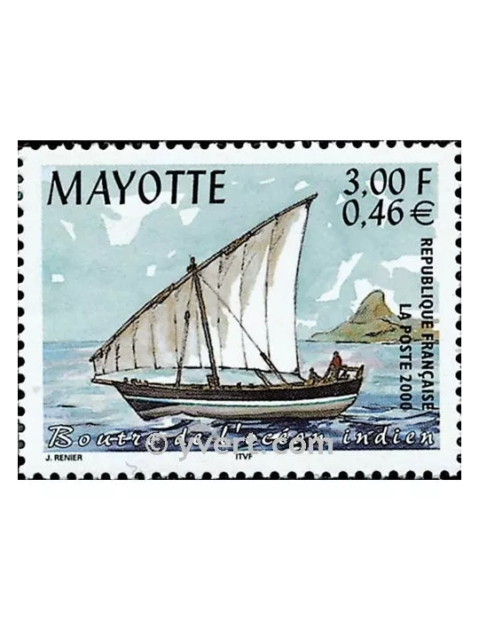 n° 81 - Timbre Mayotte Poste