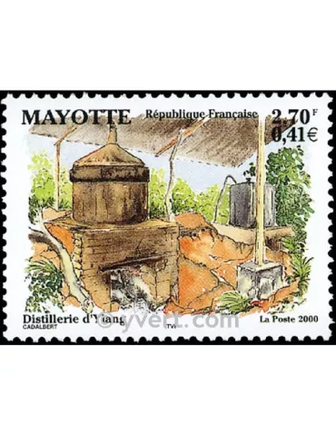n° 90 - Timbre Mayotte Poste