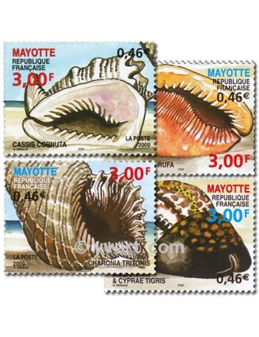 n° 92/95 (BF 4) - Timbre Mayotte Poste