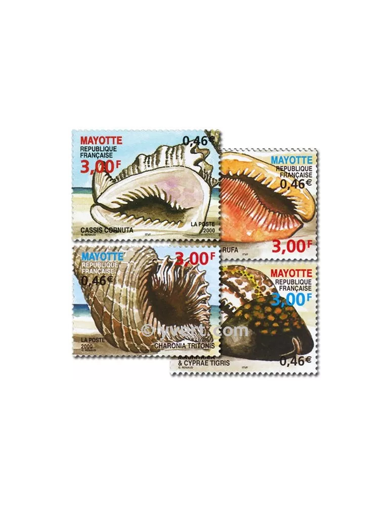 n° 92/95 (BF 4) - Timbre Mayotte Poste