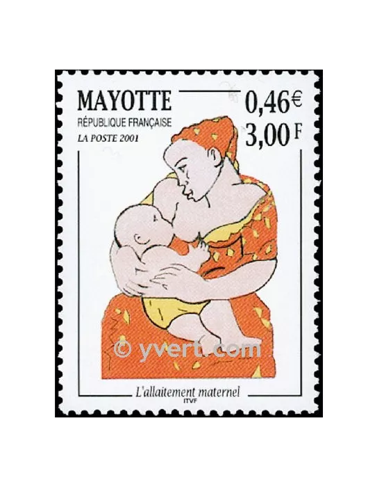 n° 98 - Timbre Mayotte Poste