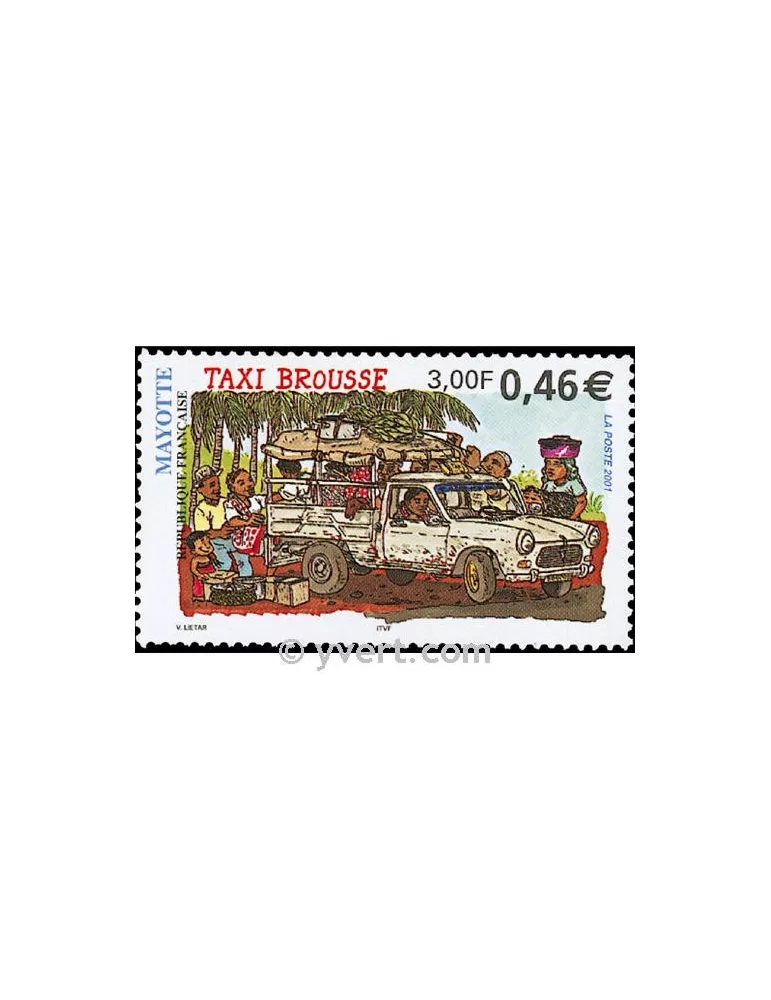 n° 99 - Timbre Mayotte Poste