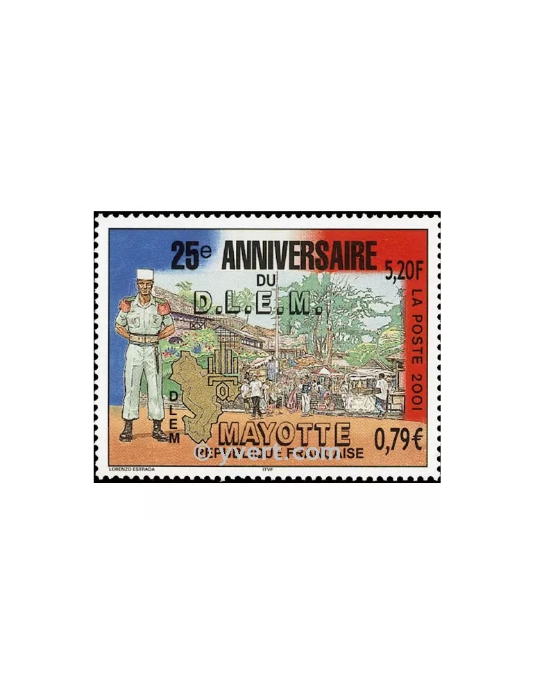 n° 103 - Timbre Mayotte Poste