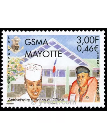 n° 108 - Timbre Mayotte Poste