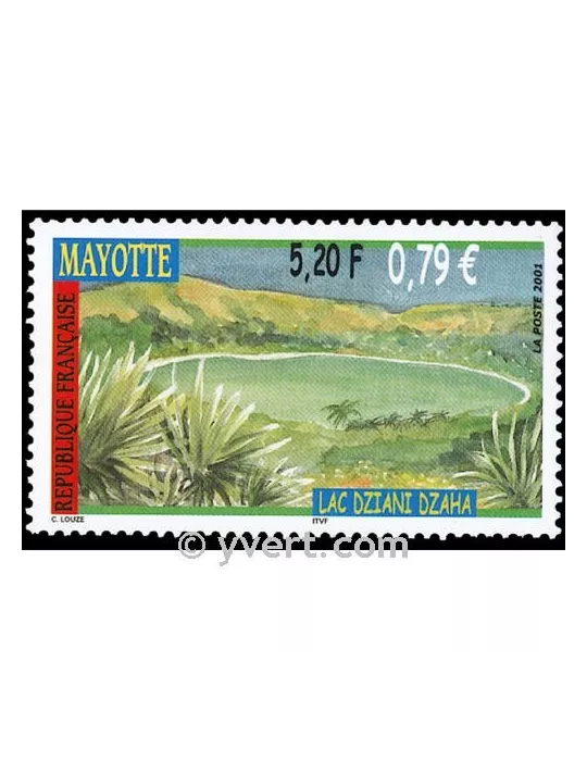 n° 110 - Timbre Mayotte Poste