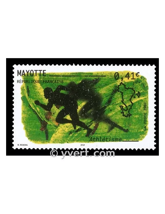 n° 128 - Timbre Mayotte Poste