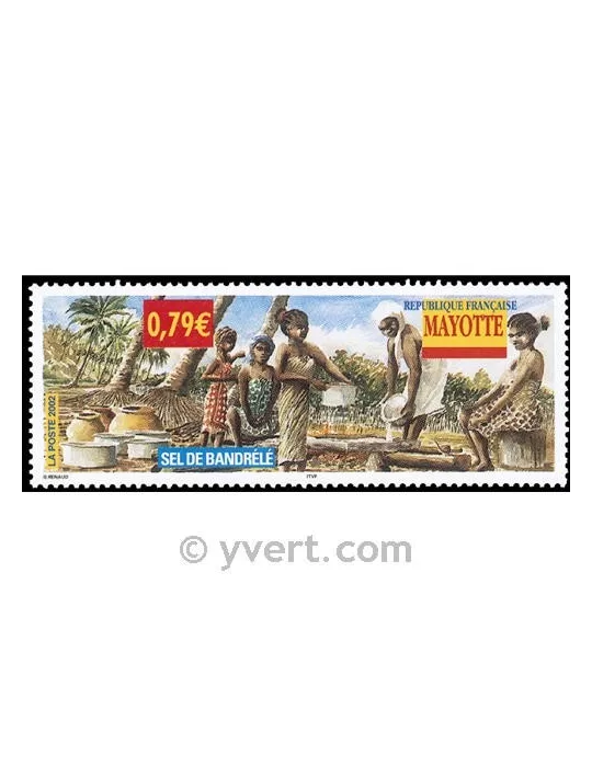 n° 130 - Timbre Mayotte Poste