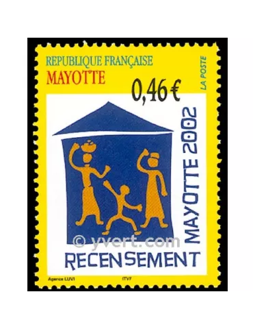 n° 132 - Timbre Mayotte Poste