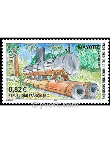 n° 133 - Timbre Mayotte Poste