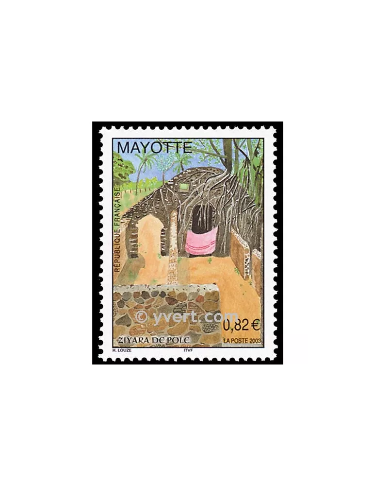 n° 147 - Timbre Mayotte Poste