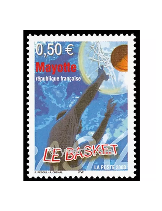 n° 148 - Timbre Mayotte Poste