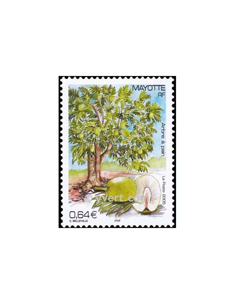 n° 172 - Timbre Mayotte Poste