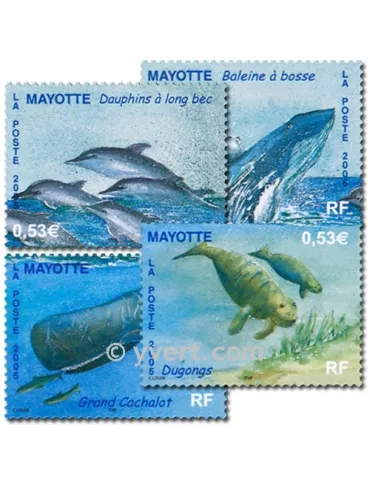 n° 173/176 - Timbre Mayotte Poste