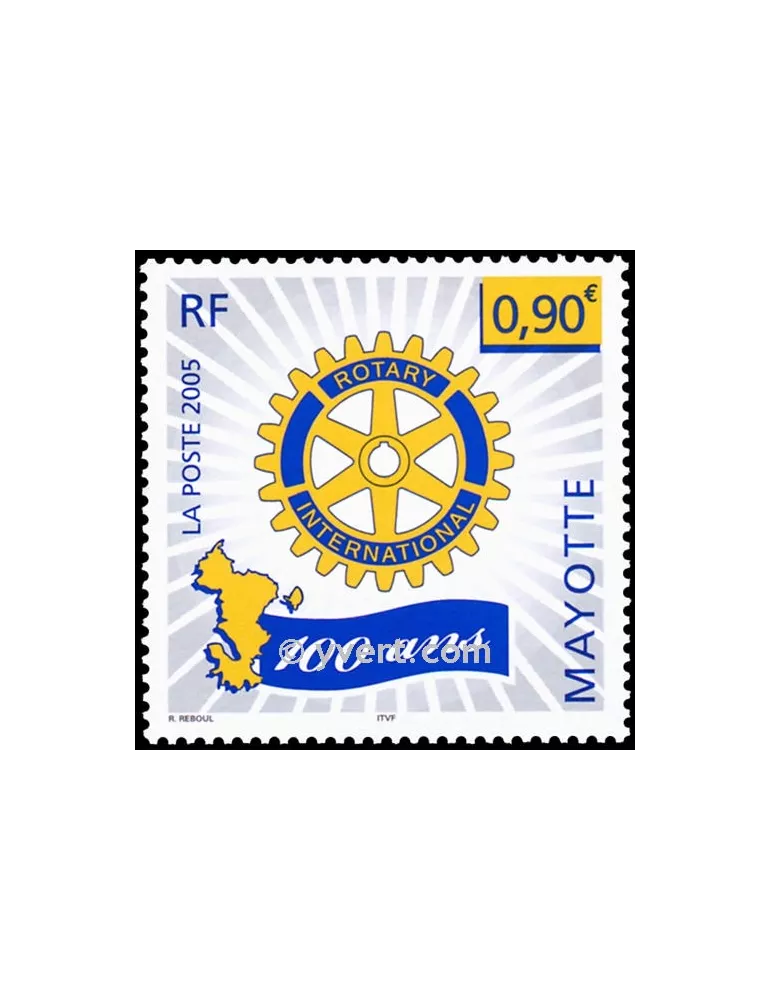 n° 177 - Timbre Mayotte Poste