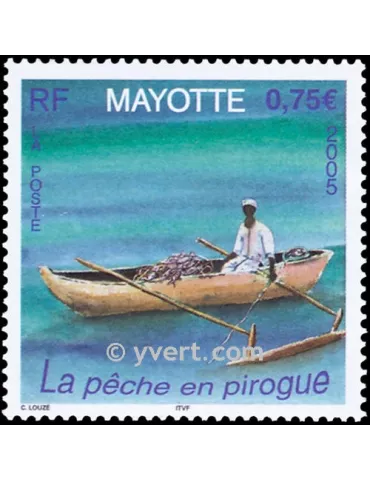n° 179 - Timbre Mayotte Poste