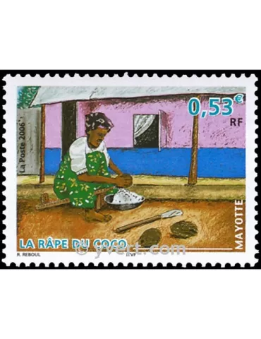 n° 183 - Timbre Mayotte Poste