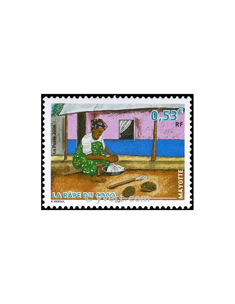 n° 183 - Timbre Mayotte Poste