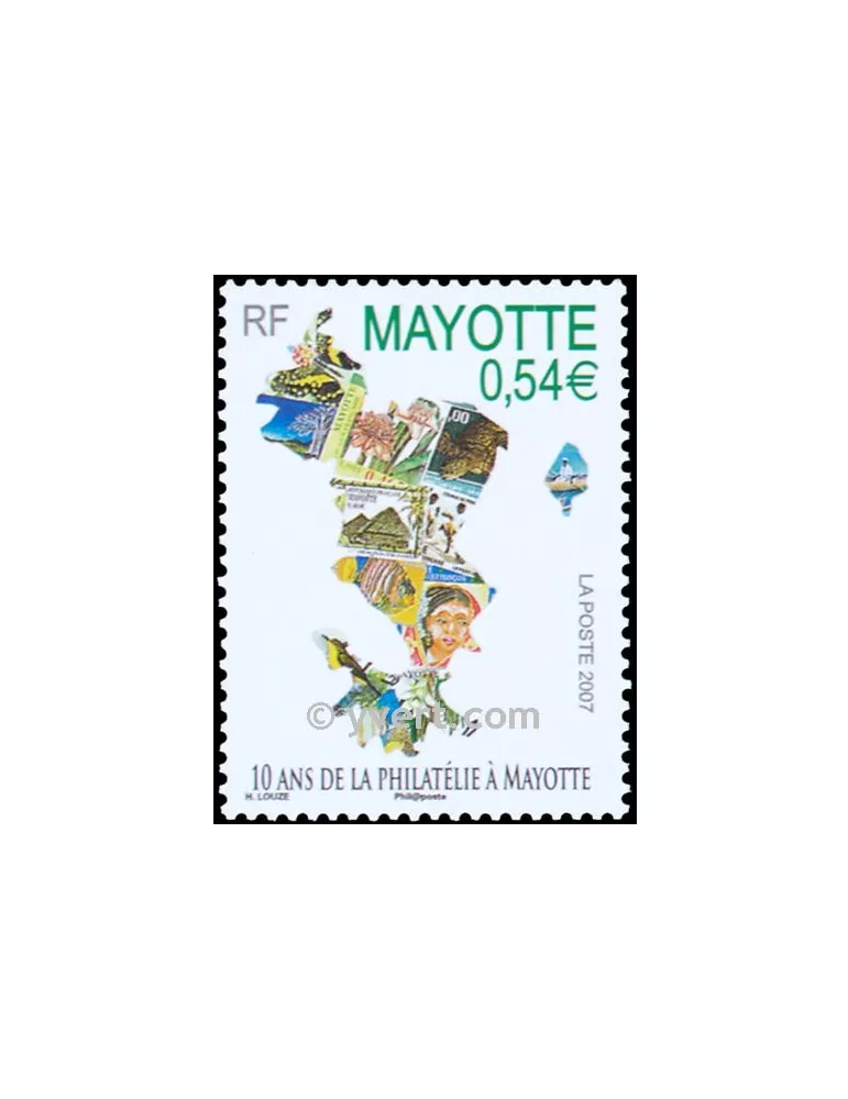 n° 194 - Timbre Mayotte Poste