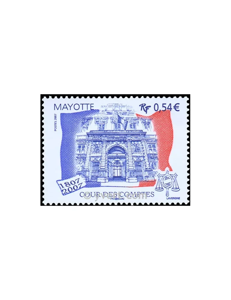 n° 196 - Timbre Mayotte Poste