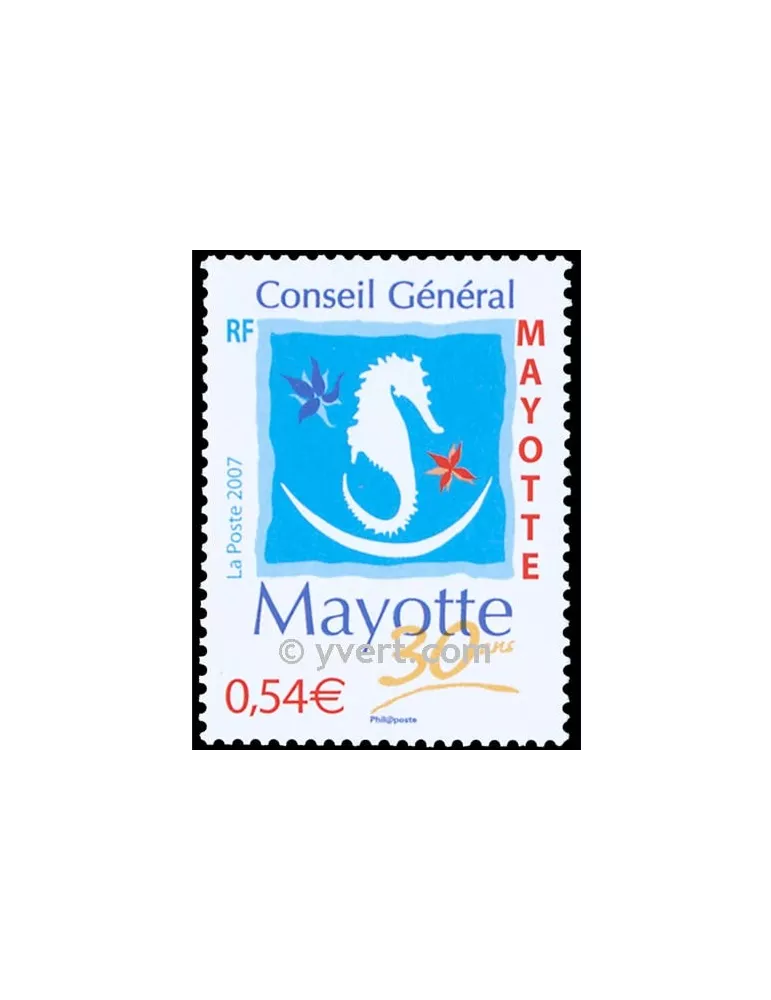 n° 198 - Timbre Mayotte Poste