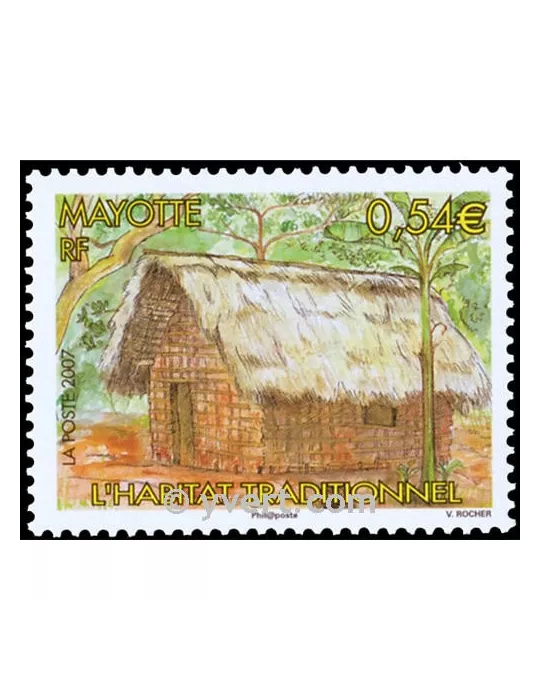 n° 199 - Timbre Mayotte Poste