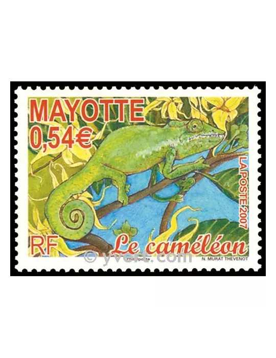 n° 204 - Timbre Mayotte Poste