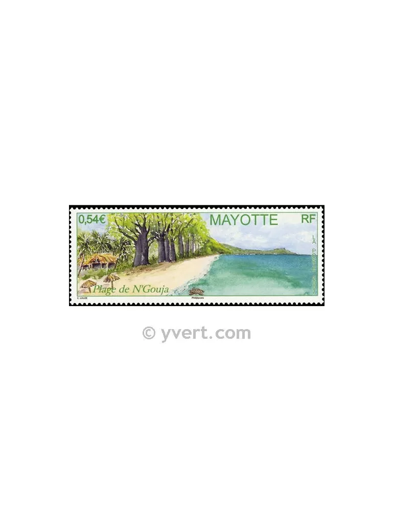 n° 206 - Timbre Mayotte Poste