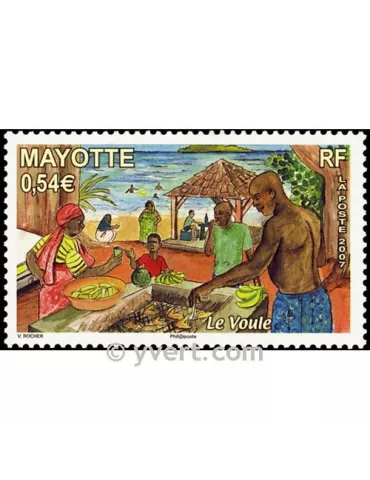 n° 207 - Timbre Mayotte Poste