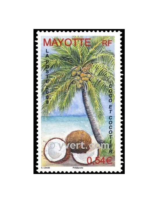 n° 209 - Timbre Mayotte Poste