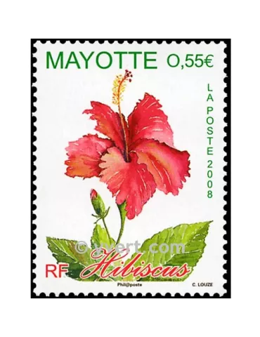 n° 214 - Timbre Mayotte Poste