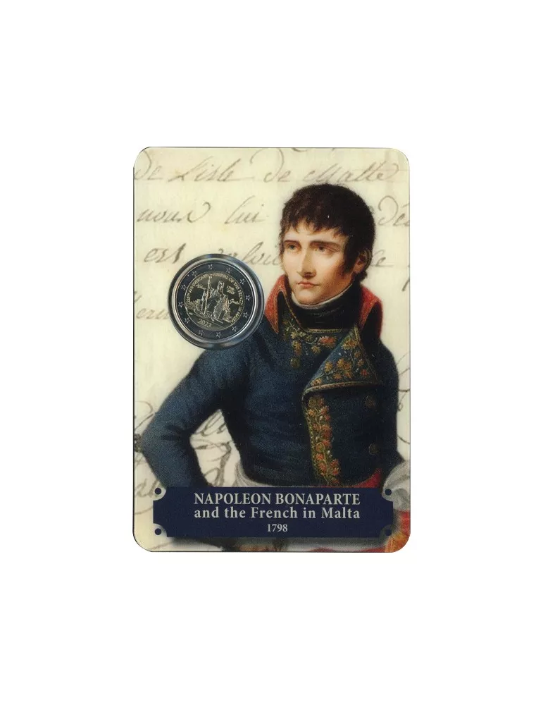 BU : 2 EURO COMMEMORATIVE 2023 : MALTE (Napoléon Bonaparte)